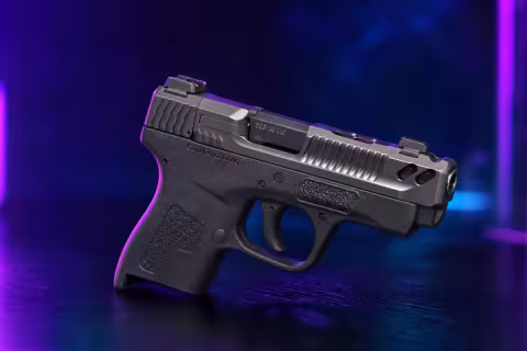 Bodyguard 2.0 Carry Comp bez zásobníka s viditeľným horným portom hlavne.