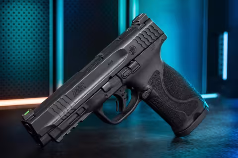 Oceľová pištoľ Smith & Wesson M&P9 M2.0 Metal HD bez zásobníka.