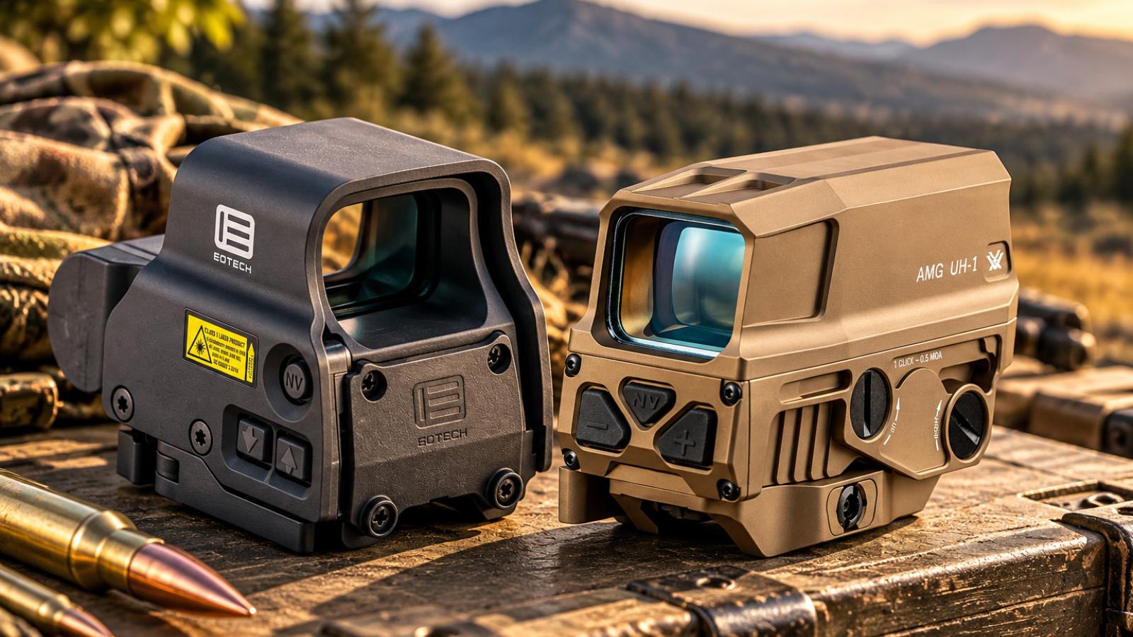 EOTech EXPS3 a Vortex AMG UH-1 Gen II